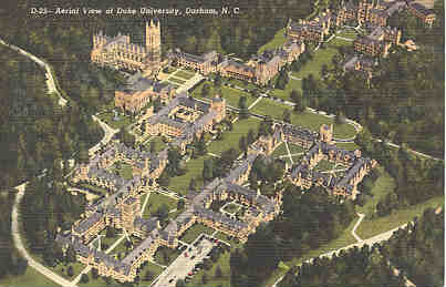 Duke Aerial shot